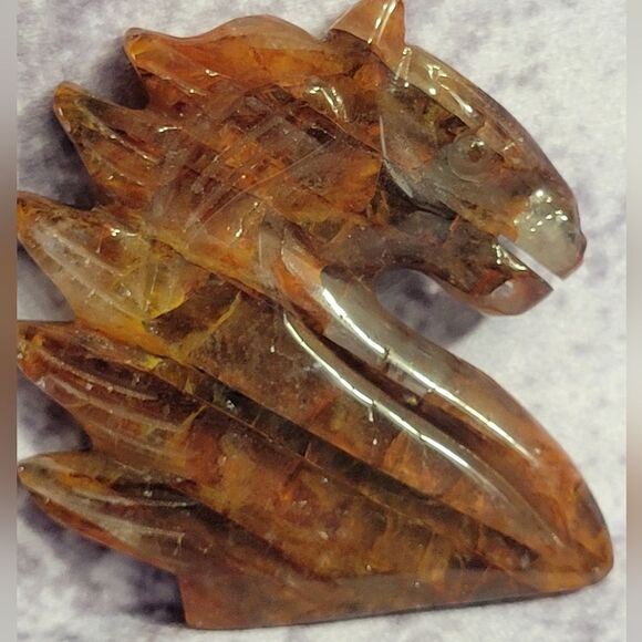 Fire Quartz Unicorn - Picture 6 of 15